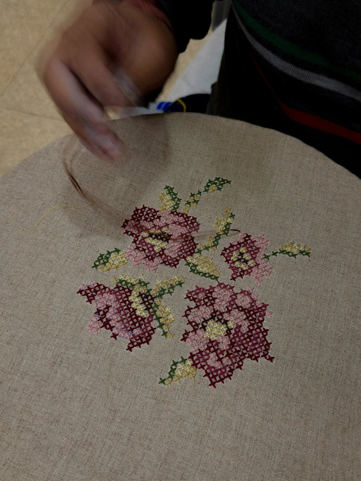 hand-embroidery